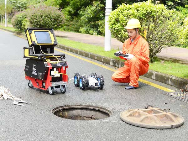 港北管道机器人检测