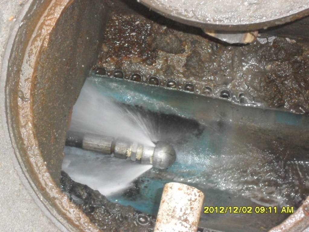 港北污水管道高压清洗