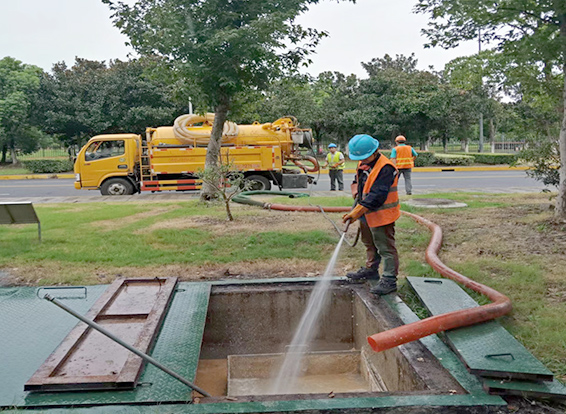 港北化油池清理